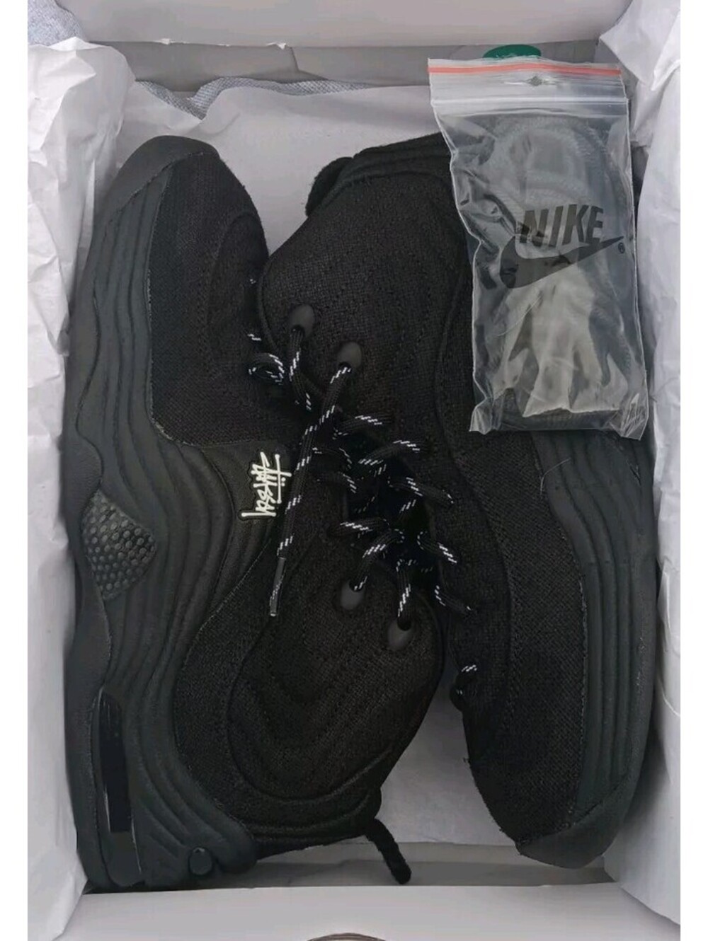 Size 8M - Nike Stussy x Air Penny 2 'Black' DQ5674-001